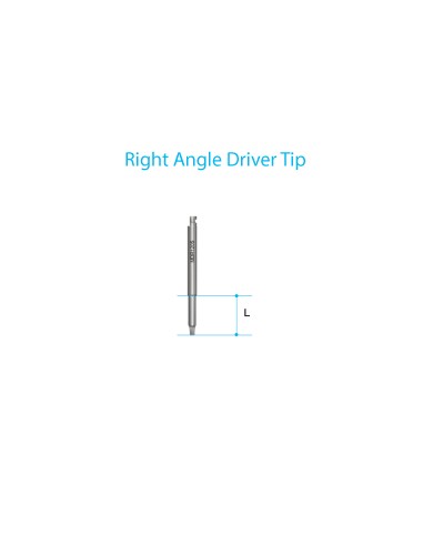 Right Angle Driver Tip