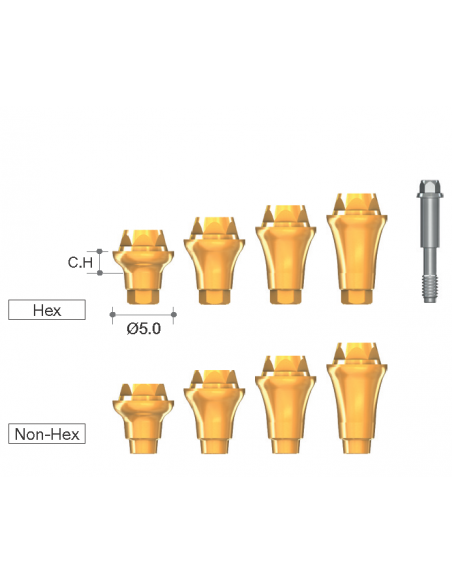 Multi Unit Abutment Straight AnyRidge