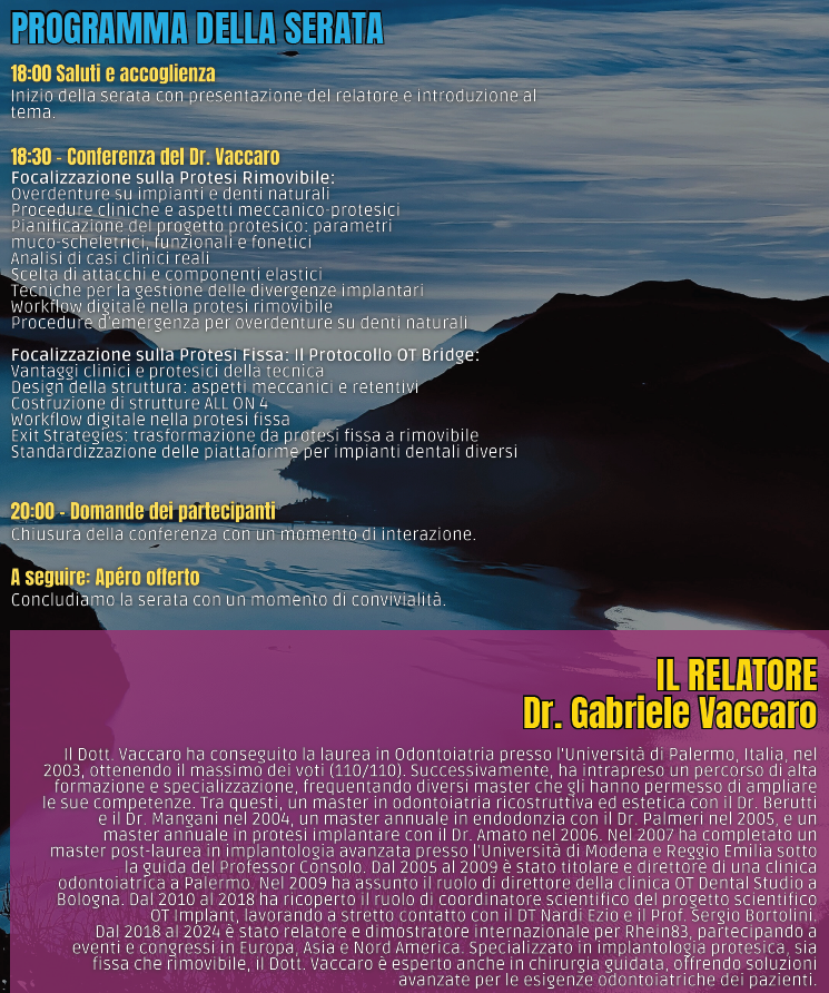 Serata di formazione 12.03.2025, Lugano